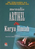 MENULIS ARTIKEL & KARYA ILMIAH